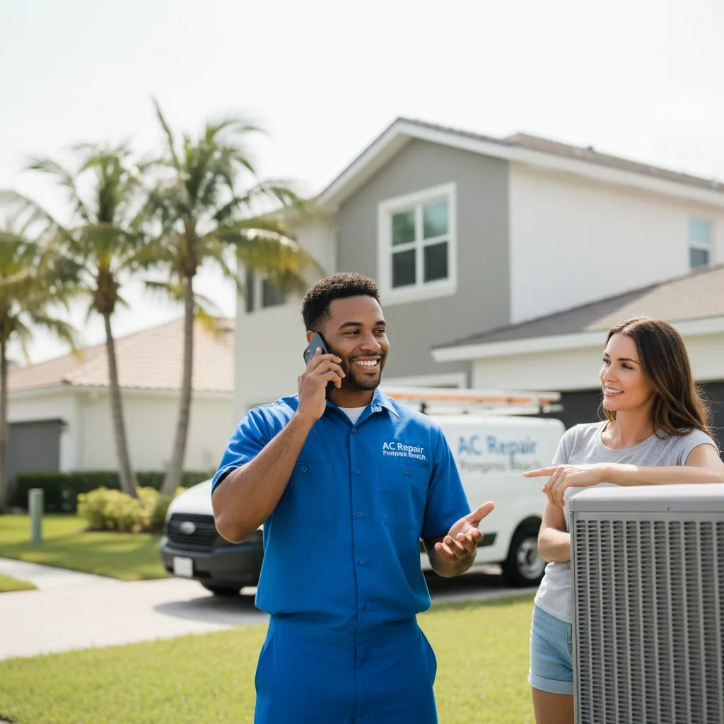 AC Repair Pompano Beach customer support in Erin